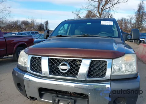 2007 Nissan Titan Se from USA, damaged, VIN 1N6BA07B07N222402